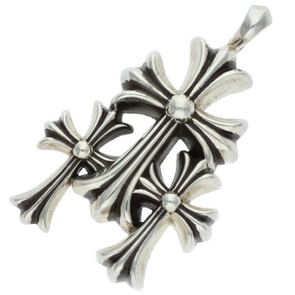 Chrome Hearts Triple CH Cross Small Pendant Size ONE SIZE