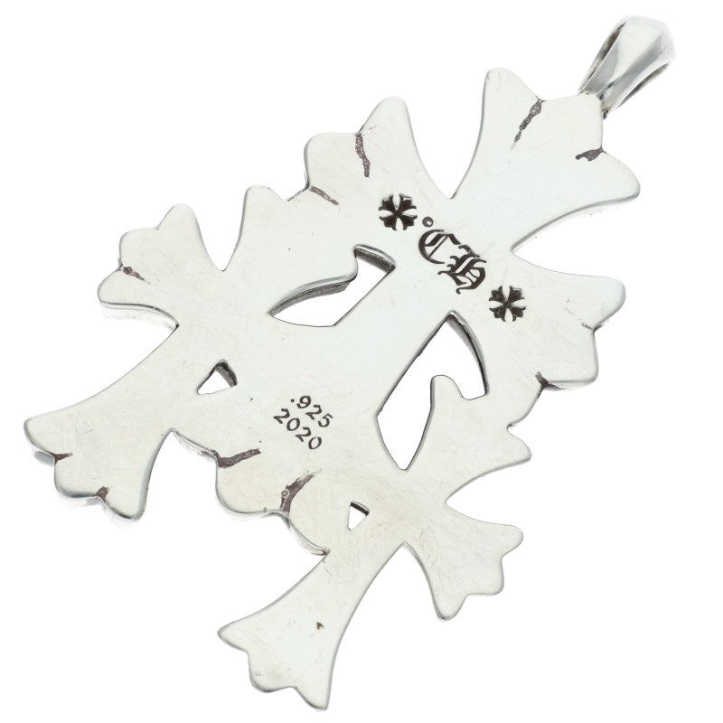 Chrome Hearts Triple CH Cross Small Pendant Size ONE SIZE