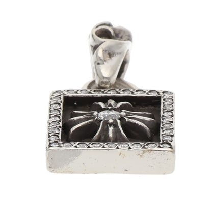 Chrome Hearts 925 Silver Framed CH Plus Pave Size ONE SIZE