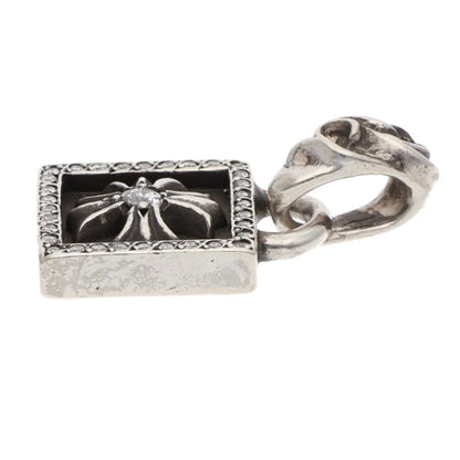 Chrome Hearts 925 Silver Framed CH Plus Pave Size ONE SIZE