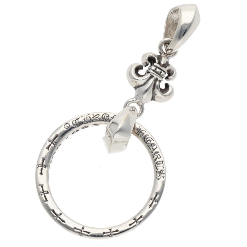 Chrome Hearts 925 Silver Eyewear Loop BS Fleur Size ONE SIZE