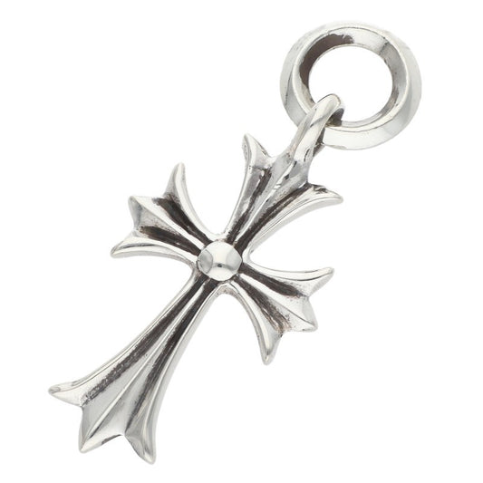 Chrome Hearts 925 Silver Tiny CH Cross Pendant Size ONE SIZE