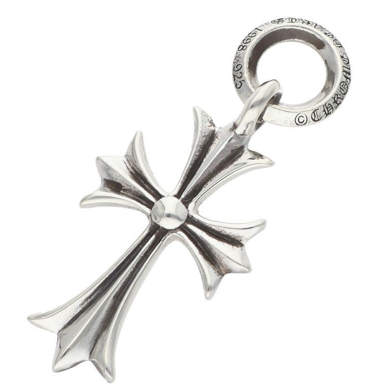 Chrome Hearts 925 Silver Tiny CH Cross Pendant Size ONE SIZE