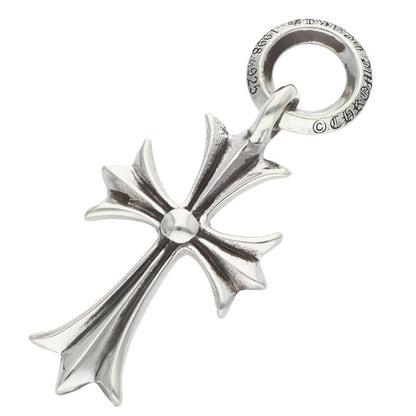 Chrome Hearts 925 Silver Tiny CH Cross Pendant Size ONE SIZE
