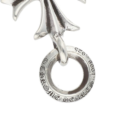 Chrome Hearts 925 Silver Tiny CH Cross Pendant Size ONE SIZE