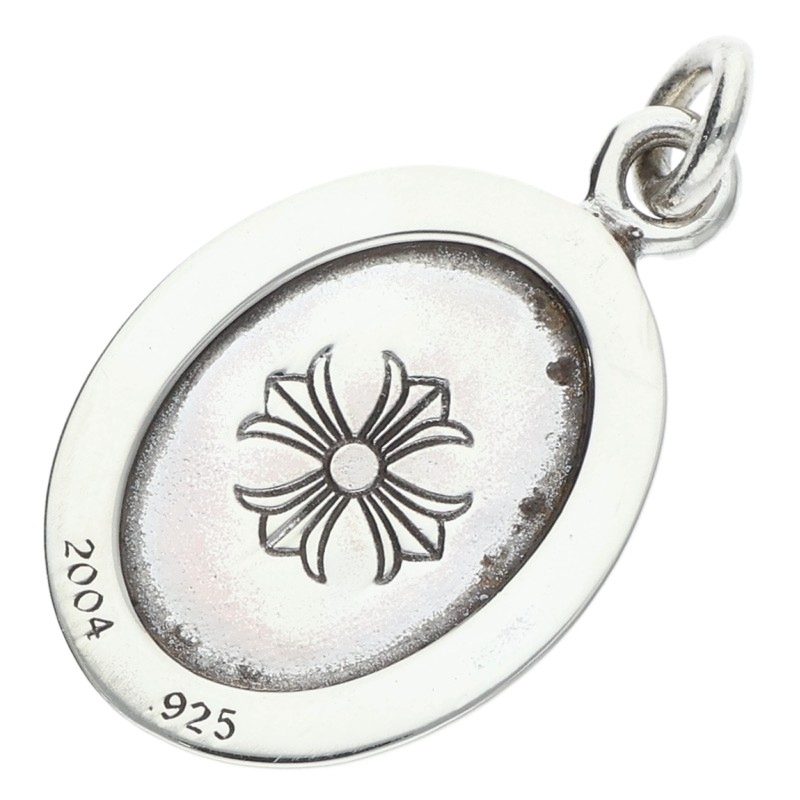 Chrome Hearts 925 Silver Angel Medal Oval Size ONE SIZE