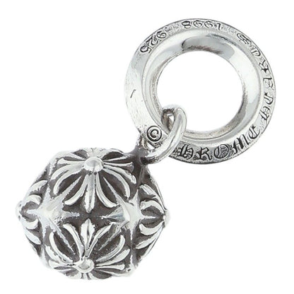 Chrome Hearts 925 Silver Pyramid Plus Ball Size ONE SIZE