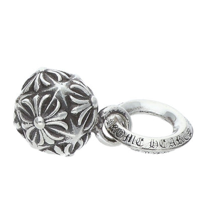 Chrome Hearts 925 Silver Pyramid Plus Ball Size ONE SIZE