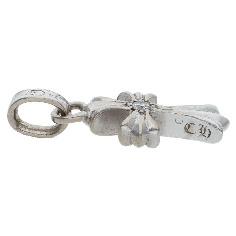 Chrome Hearts 18K WG Babyfat 1D Cross Charm Size ONE SIZE