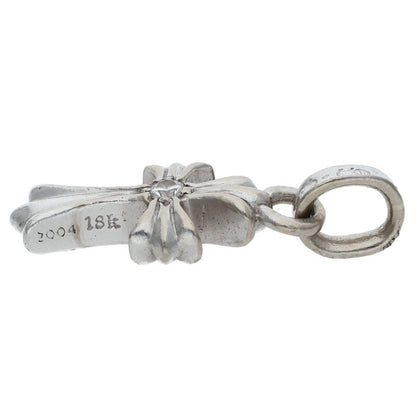 Chrome Hearts 18K WG Babyfat 1D Cross Charm Size ONE SIZE