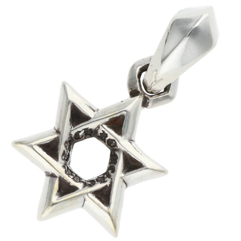 Chrome Hearts 925 Silver Star of David Charm Size ONE SIZE