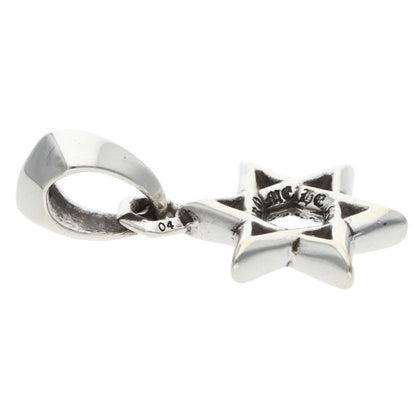 Chrome Hearts 925 Silver Star of David Charm Size ONE SIZE