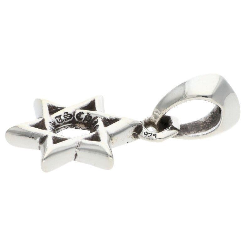 Chrome Hearts 925 Silver Star of David Charm Size ONE SIZE