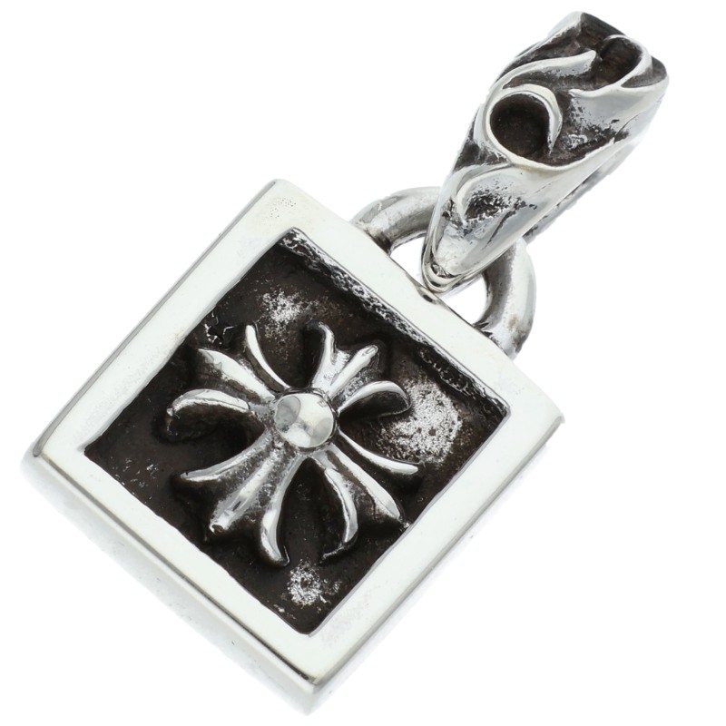 Chrome Hearts Framed CH Plus Charm Silver 925 Size ONE SIZE