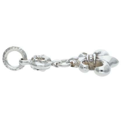 Chrome Hearts 1 Ball BS Fleur Charm Silver 925