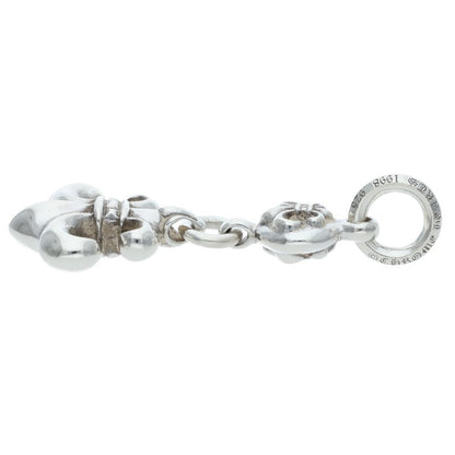 Chrome Hearts 1 Ball BS Fleur Charm Silver 925