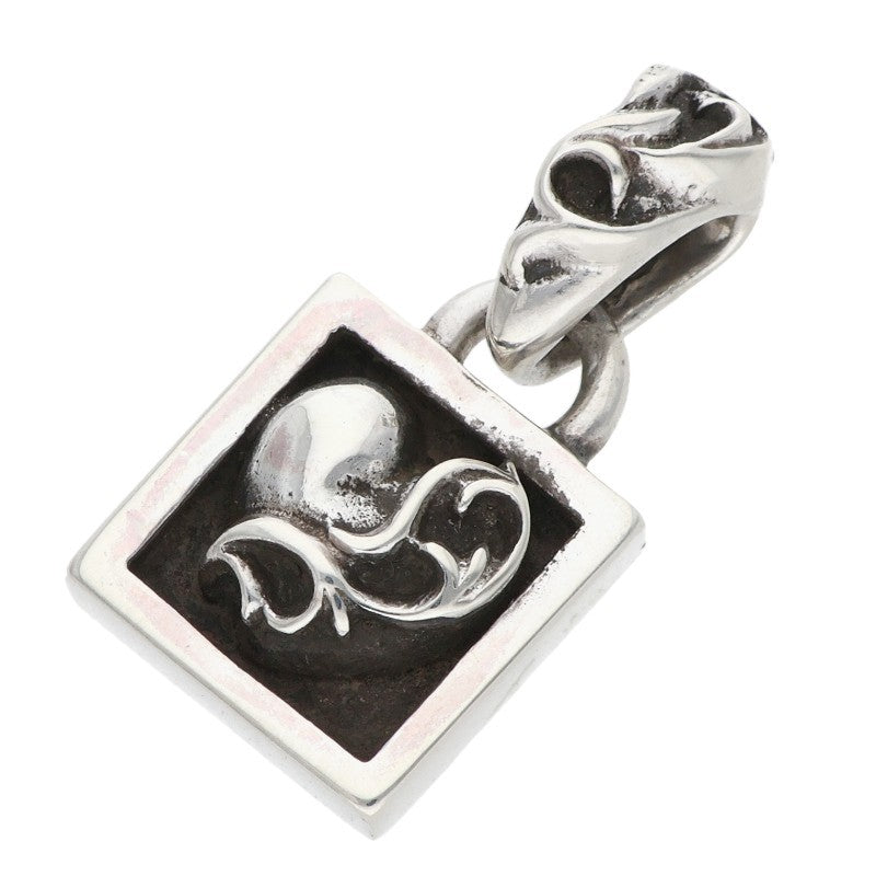 Chrome Hearts Framed Heart Charm Silver 925