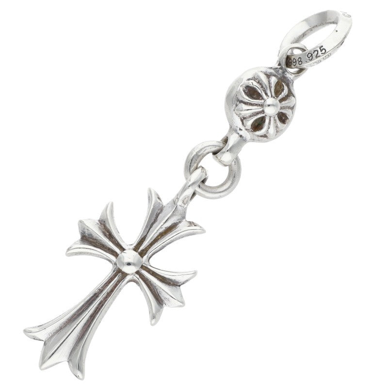 Chrome Hearts 1 Ball Tiny CH Cross Charm Size ONE Silver