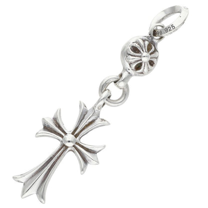 Chrome Hearts 1 Ball Tiny CH Cross Charm Size ONE Silver