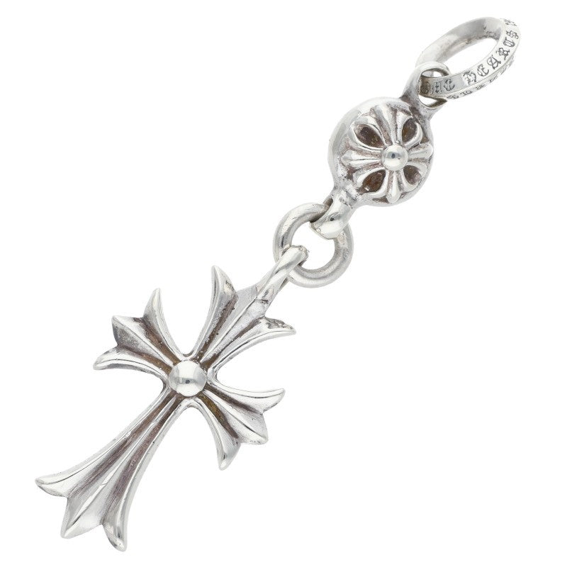 Chrome Hearts 1 Ball Tiny CH Cross Charm Size ONE Silver