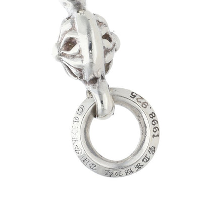 Chrome Hearts 1 Ball Tiny CH Cross Charm Size ONE Silver