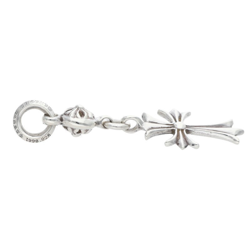 Chrome Hearts 1 Ball Tiny CH Cross Charm Size ONE Silver