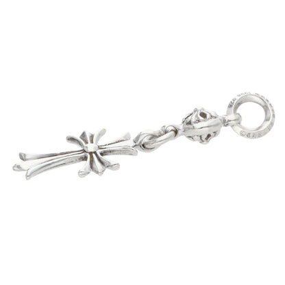 Chrome Hearts 1 Ball Tiny CH Cross Charm Size ONE Silver