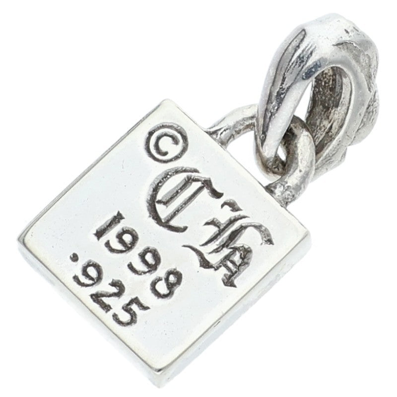 Chrome Hearts Framed BS Fleur Charm Silver 925