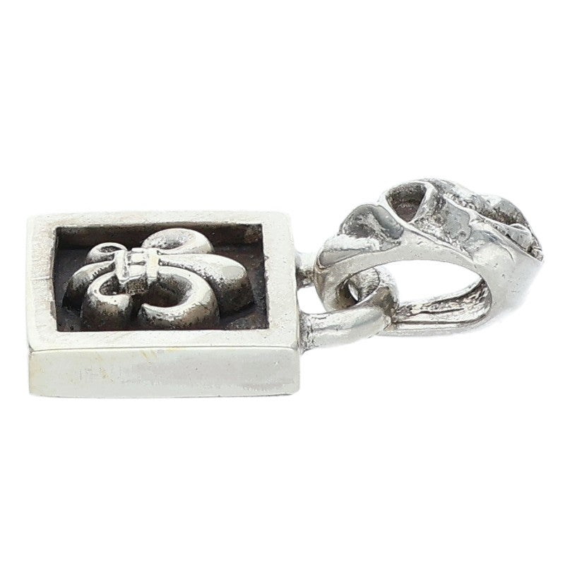 Chrome Hearts Framed BS Fleur Charm Silver 925