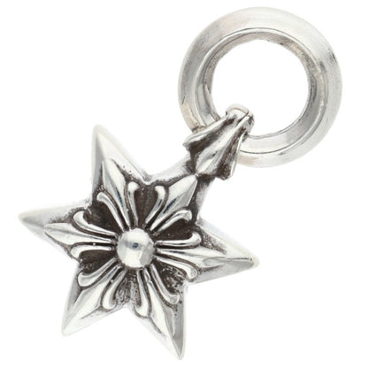 Chrome Hearts 6 Point Star Charm Silver 925 Size ONE SIZE