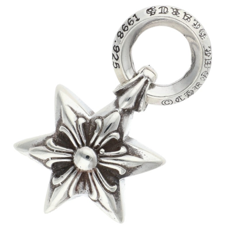 Chrome Hearts 6 Point Star Charm Silver 925 Size ONE SIZE