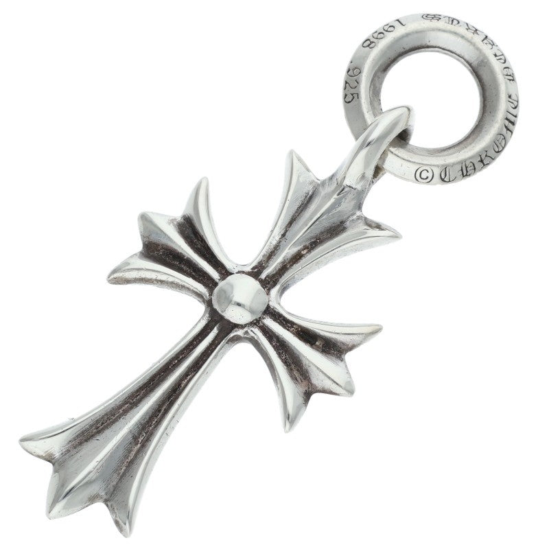 Chrome Hearts Tiny CH Cross Silver Charm 925