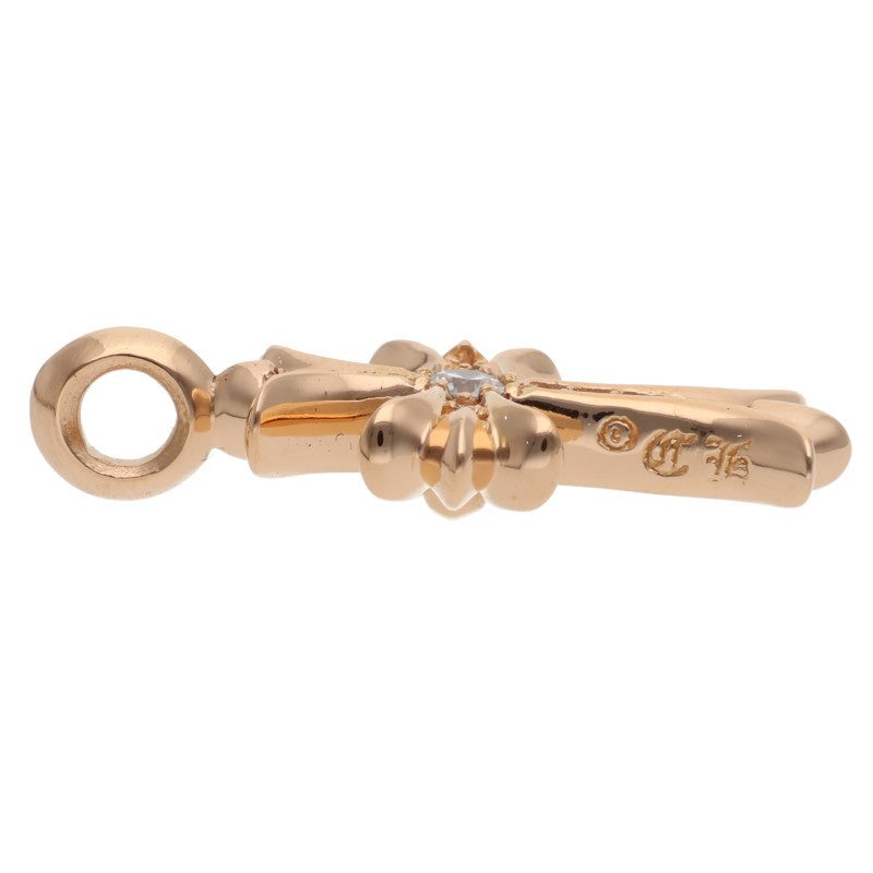 Chrome Hearts 22K Tiny Fat Cross Pave Diamond Size ONE SIZE
