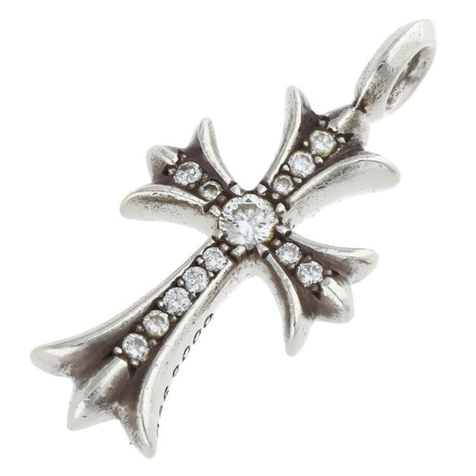 Chrome Hearts 925 Tiny Fat Cross Pave Diamond Size ONE SIZE