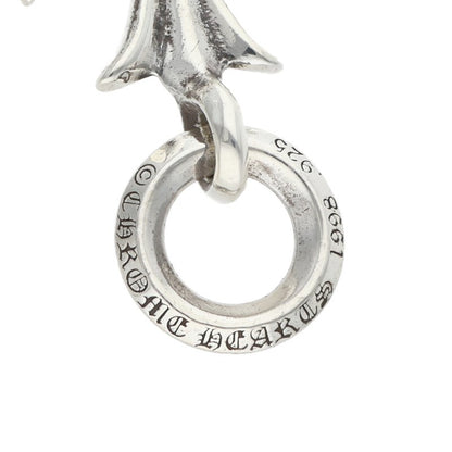 Chrome Hearts Tiny CH Cross Silver Charm 925