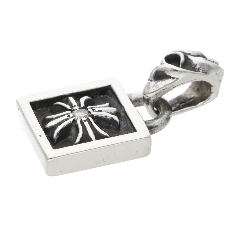 Chrome Hearts Framed CH Plus 1 Diamond 925 Size ONE Multi