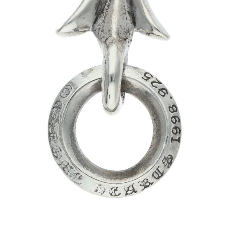 Chrome Hearts Tiny CH Cross Silver Charm 925 Size ONE SIZE