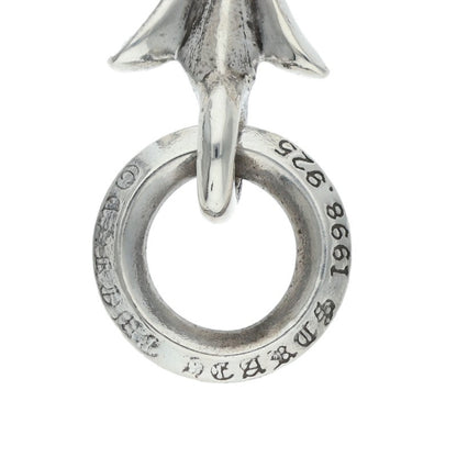 Chrome Hearts Tiny CH Cross Silver Charm 925 Size ONE SIZE