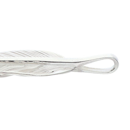 L flight feather 01 Silver Flight Feather Size ONE SIZE