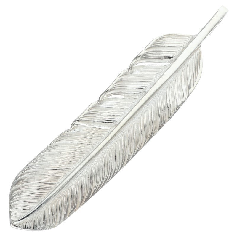 L flight feather 02 Silver Flight Feather Size ONE SIZE
