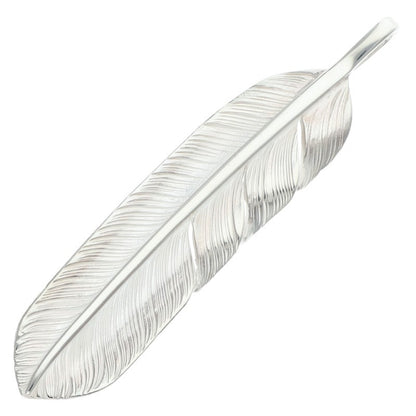 L flight feather 02 Silver Flight Feather Size ONE SIZE