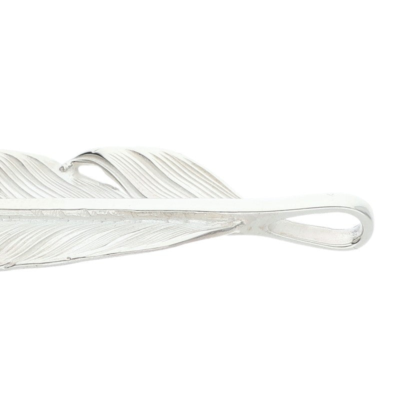 L flight feather 02 Silver Flight Feather Size ONE SIZE