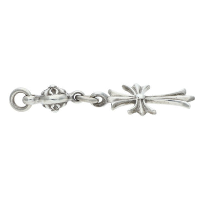 Chrome Hearts 1B Tiny CH Cross Charm Silver