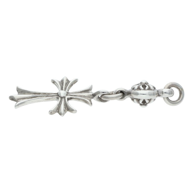 Chrome Hearts 1B Tiny CH Cross Charm Silver