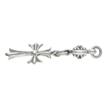Chrome Hearts 1B Tiny CH Cross Charm Silver
