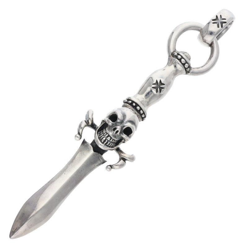 GABOR P-46 Skull w/ Dagger HWO Bail 925 Size ONE SIZE