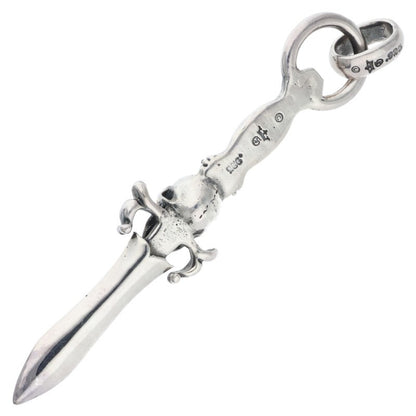 GABOR P-46 Skull w/ Dagger HWO Bail 925 Size ONE SIZE