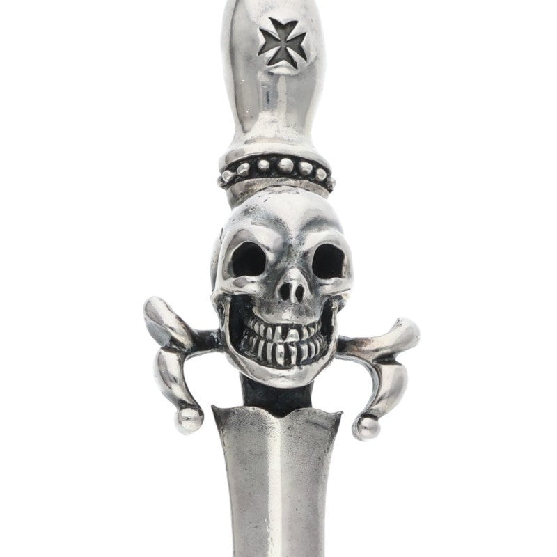 GABOR P-46 Skull w/ Dagger HWO Bail 925 Size ONE SIZE