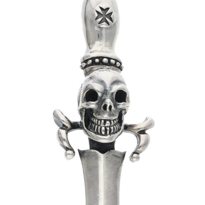 GABOR P-46 Skull w/ Dagger HWO Bail 925 Size ONE SIZE