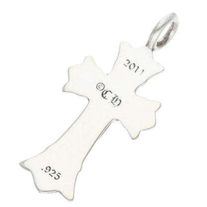 Chrome Hearts DBL CH Cross Charm Silver 925 Size ONE SIZE